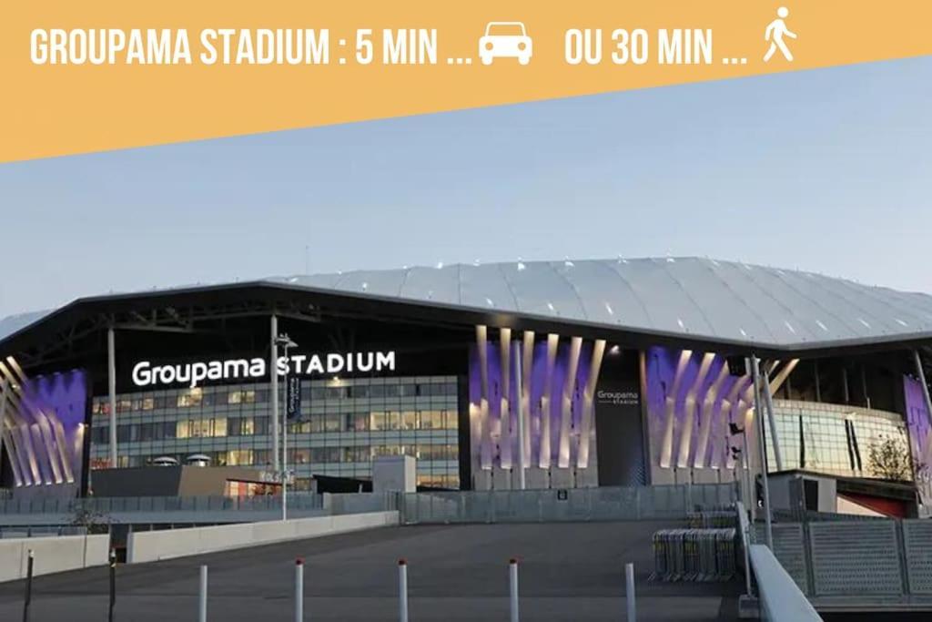 Comfort And Tranquility Near Lyon And Groupama Stadium, 4 Personnes Meyzieu Exterior foto